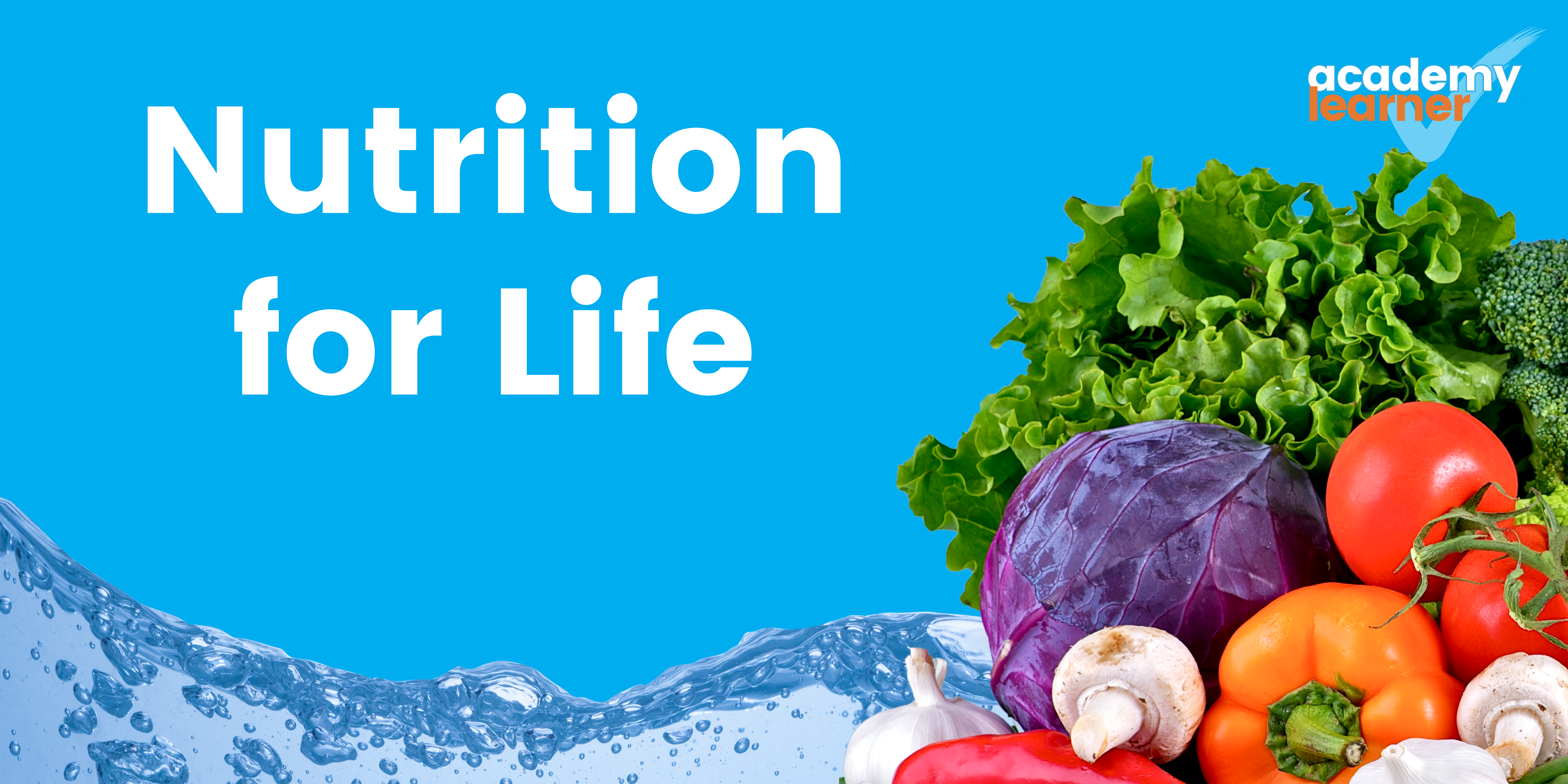 Nutrition unit showing image of produce vegetables and fruit